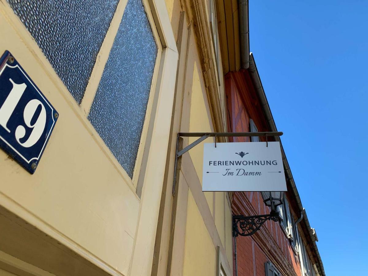 Ferienwohnung Im Damm 크베들린부르크 외부 사진